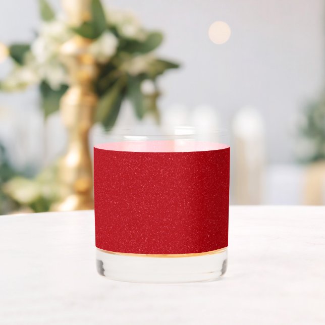 Benutzerdefinierte Tomatenrote Textur Rocks Glas – (Insitu (Hochzeit))