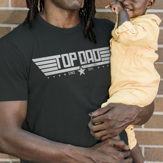 Benutzerdefinierte Top-Vater-Top-Mama Top-Crew-Mat T-Shirt (Top Dad Top Mom Top Crew Matching Family)