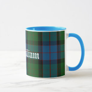 Benutzerdefinierte traditionelle MacWilliam Tartan Tasse