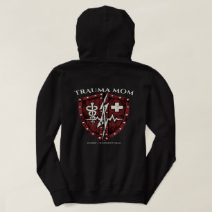 Benutzerdefinierte Trauma-Krankenschwester-Mama-Ta Hoodie