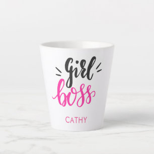 Benutzerdefinierte typografie für "Girl Boss" in R Milchtasse