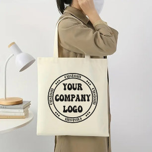 Benutzerdefinierte Unternehmens-Logotasche für Kun Tragetasche