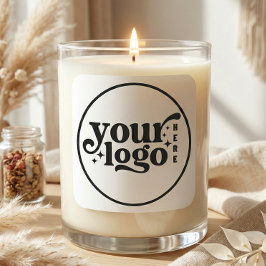 Benutzerdefinierte Unternehmensgeschäft Ihr Logo H Quadratischer Aufkleber