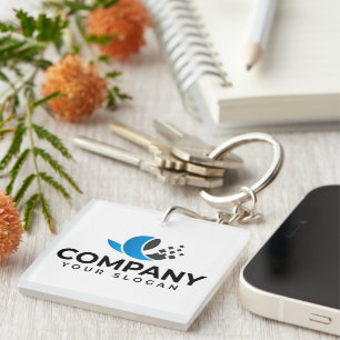 Benutzerdefinierte Unternehmenswerbung Schlüsselanhänger