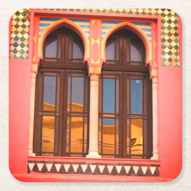 Benutzerdefinierte Untersetzer für Windows Foto in (Vorderseite)