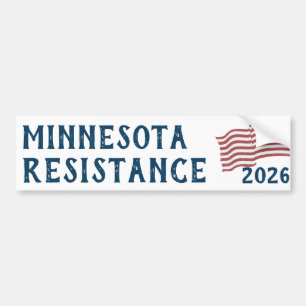Benutzerdefinierte USA-Flagge Widerstand Autoaufkleber