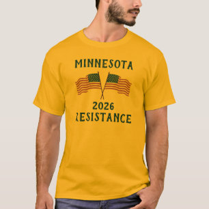 Benutzerdefinierte USA-Flagge Widerstand T-Shirt