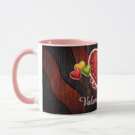 benutzerdefinierte Valentinsbecher Namen Tasse