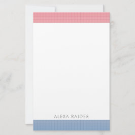Benutzerdefinierte Vaporwave Briefpapier