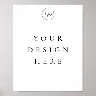 Benutzerdefinierte vertikale (Portrait) Poster