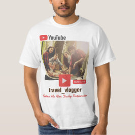 Benutzerdefinierte Video-Kanal-Werbeelemente T-Shirt