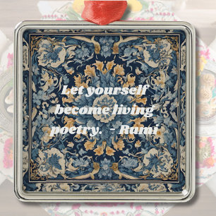 Benutzerdefinierte Vintage-Fliese Nowruz iranische Ornament Aus Metall