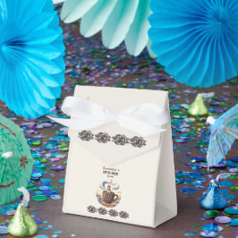 Benutzerdefinierte Vintage-Küsten-Café-Werbemittel Geschenkschachtel