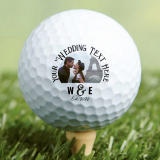 Benutzerdefinierte Vintage Text-Golf-Ball-Gastgesc Golfball