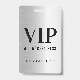 Benutzerdefinierte VIP All Access Concept Imitate Ausweis