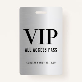 Benutzerdefinierte VIP All Access Concept Imitate Ausweis