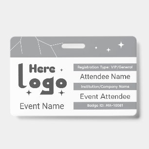 Benutzerdefinierte VIP-Gala-Abzeichen-ID Ausweis