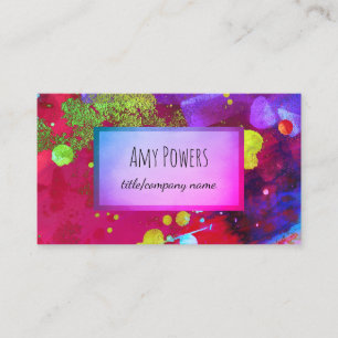 benutzerdefinierte Visitenkarte doppelseitige abst