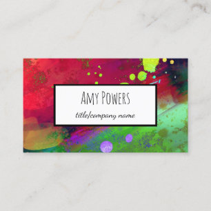 benutzerdefinierte Visitenkarte doppelseitige abst