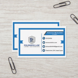 Benutzerdefinierte Visitenkarte. Visitenkarte für 