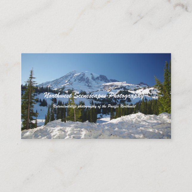 Benutzerdefinierte Visitenkarten mit Foto Visitenkarte (Vorderseite)