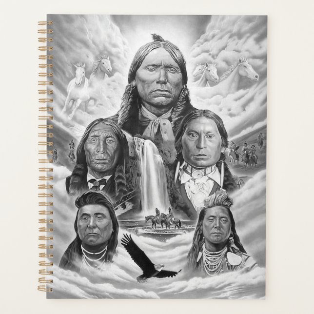 Benutzerdefinierte Vorlage Berühmte amerikanische  Planer (Vorderseite)