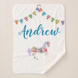 Benutzerdefinierte Vorlage für das Karussell Sherpadecke