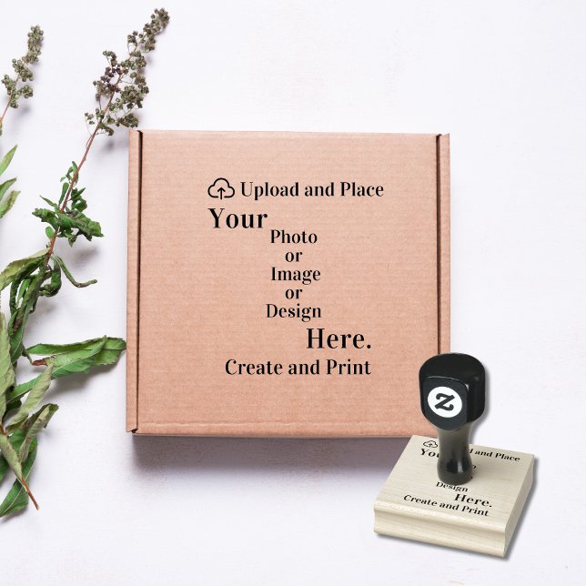 Benutzerdefinierte Vorlage für die Briefmarke aus  Gummistempel (Custom Design Template Rubber Stamp)