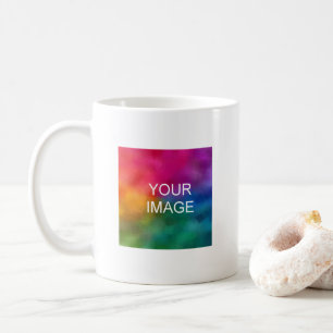 Benutzerdefinierte Vorlage zum Hochladen Ihres Fot Kaffeetasse
