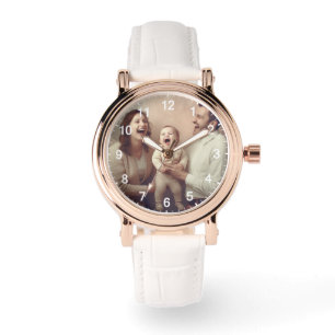 Benutzerdefinierte Wall-Uhr (Eigenes Foto und/oder Armbanduhr