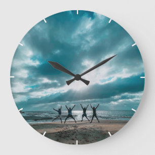 Benutzerdefinierte Wall-Uhr (Eigenes Foto und/oder Große Wanduhr