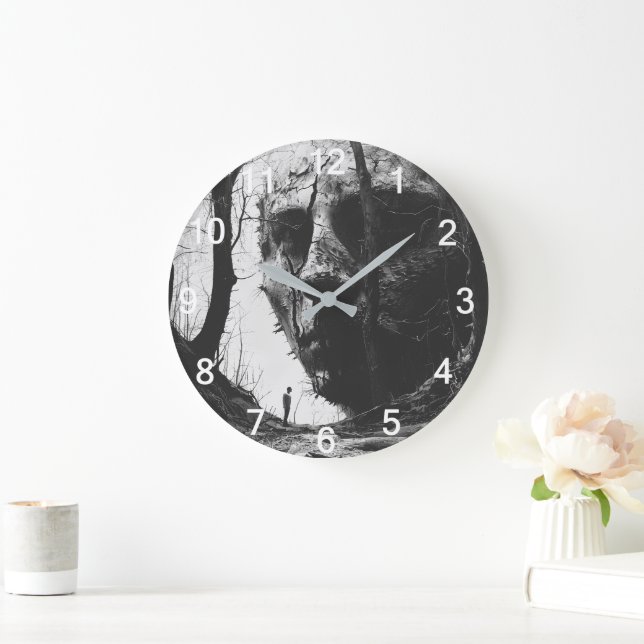 Benutzerdefinierte Wall-Uhr (Eigenes Foto und/oder Große Wanduhr (Zuhause)