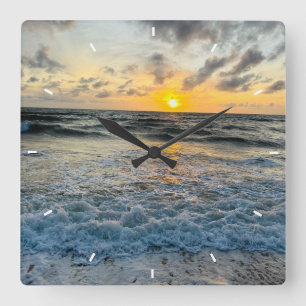 Benutzerdefinierte Wall-Uhr (Eigenes Foto und/oder Quadratische Wanduhr