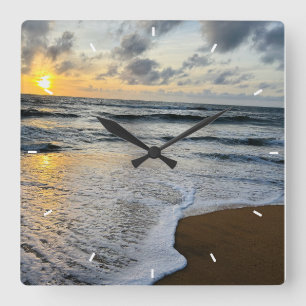 Benutzerdefinierte Wall-Uhr (Eigenes Foto und/oder Quadratische Wanduhr