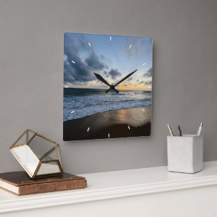 Benutzerdefinierte Wall-Uhr (Eigenes Foto und/oder Quadratische Wanduhr