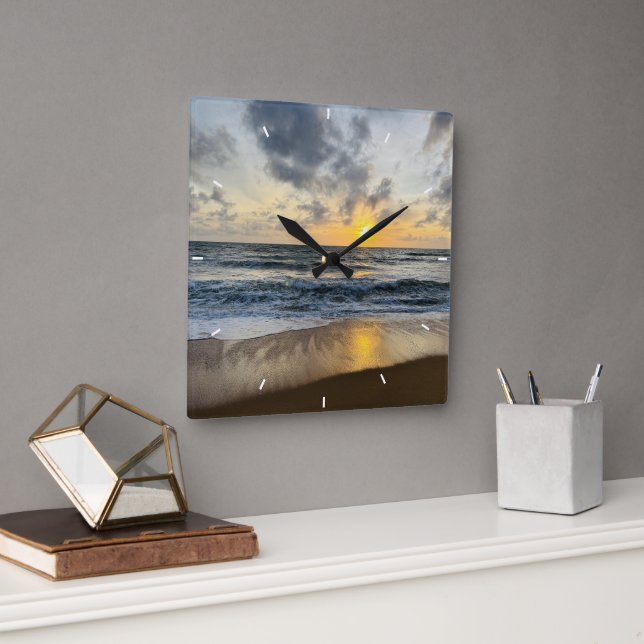 Benutzerdefinierte Wall-Uhr (Eigenes Foto und/oder Quadratische Wanduhr (Büro)