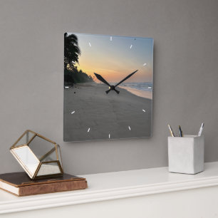 Benutzerdefinierte Wall-Uhr (Eigenes Foto und/oder Quadratische Wanduhr