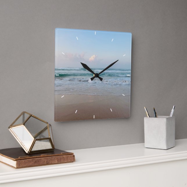 Benutzerdefinierte Wall-Uhr (Eigenes Foto und/oder Quadratische Wanduhr (Büro)