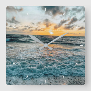 Benutzerdefinierte Wall-Uhr (Eigenes Foto und/oder Quadratische Wanduhr