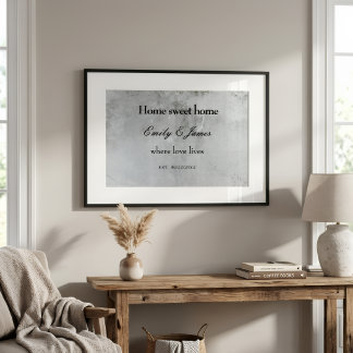 Benutzerdefinierte Wandkunst Farmhouse Home Dekor  Poster
