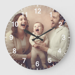Benutzerdefinierte Wanduhr (fügen Sie Ihr eigenes