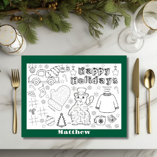 Benutzerdefinierte Weihnachtsaktivität Untersetzer