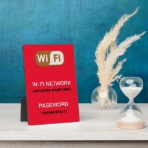 Benutzerdefinierte WiFi-Netzwerkkennwortinformatio