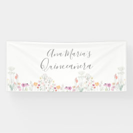 Benutzerdefinierte Wildblumen Banner