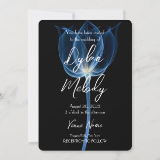 Benutzerdefinierte X-Ray-Blume Einladung