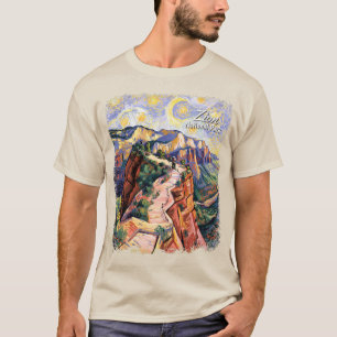 Benutzerdefinierte Zion Angels Landing Wanderung V T-Shirt