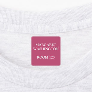 Benutzerdefinierte Zuhause in Wohnräumen rosa Eis Etiketten