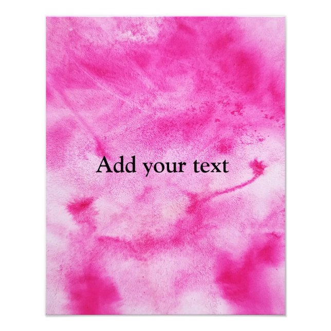 benutzerdefinierten Hinzufügen eines abstrakten Fo Fotodruck (Vorne)