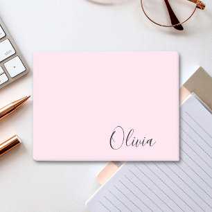 Benutzerdefinierten Namen auswählen Hintergrundfar Post-it Klebezettel