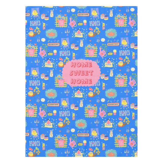 benutzerdefinierten Zuhause Sweet Zuhause Tischdecke (Vorderseite)